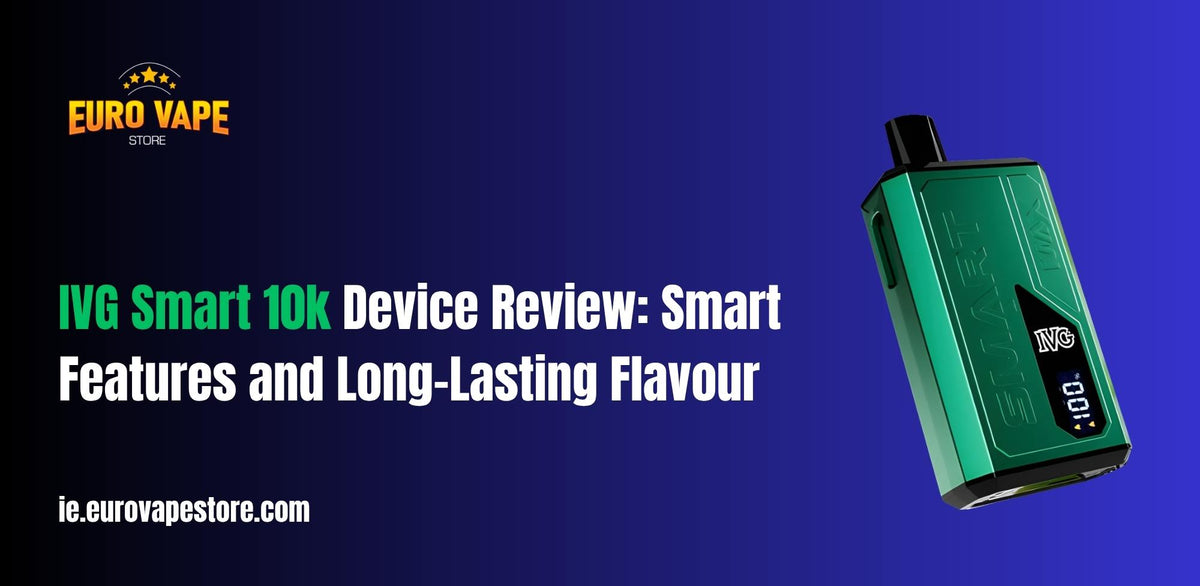 IVG Smart 10k Device Review: Smart Features and Long-Lasting Flavour