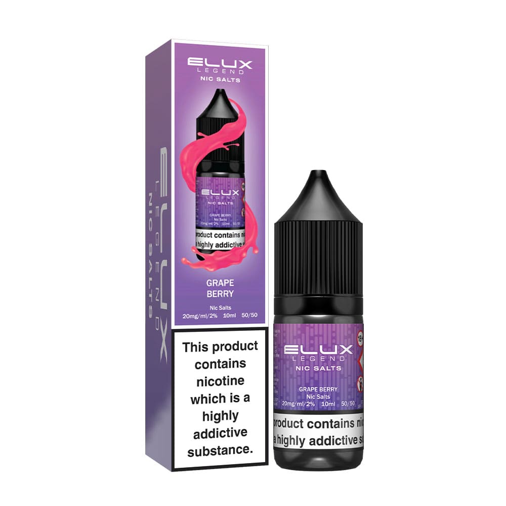 Elux Legend Nic Salt Grape Berry