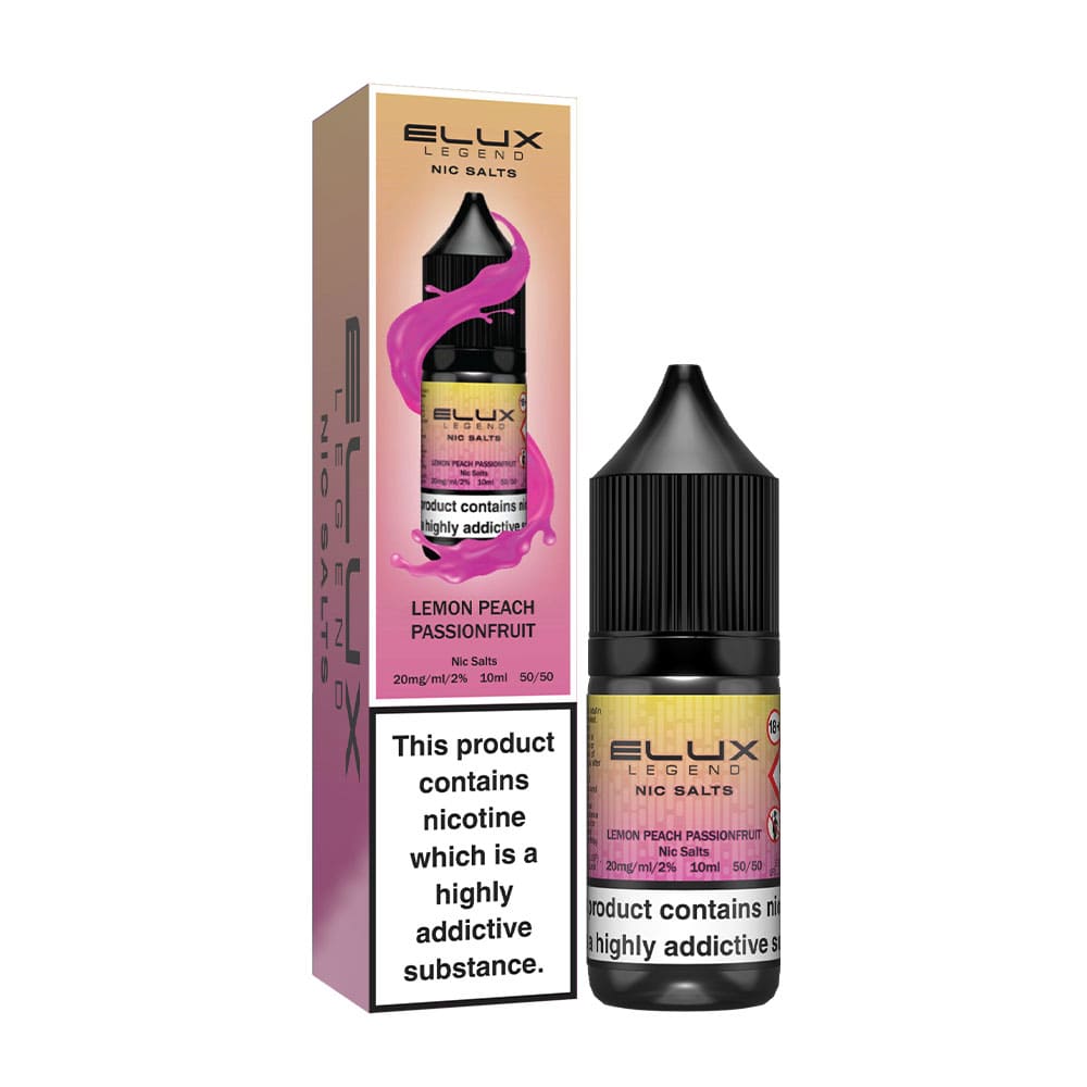 Elux Legend Nic Salt Lemon Peach Passionfruit
