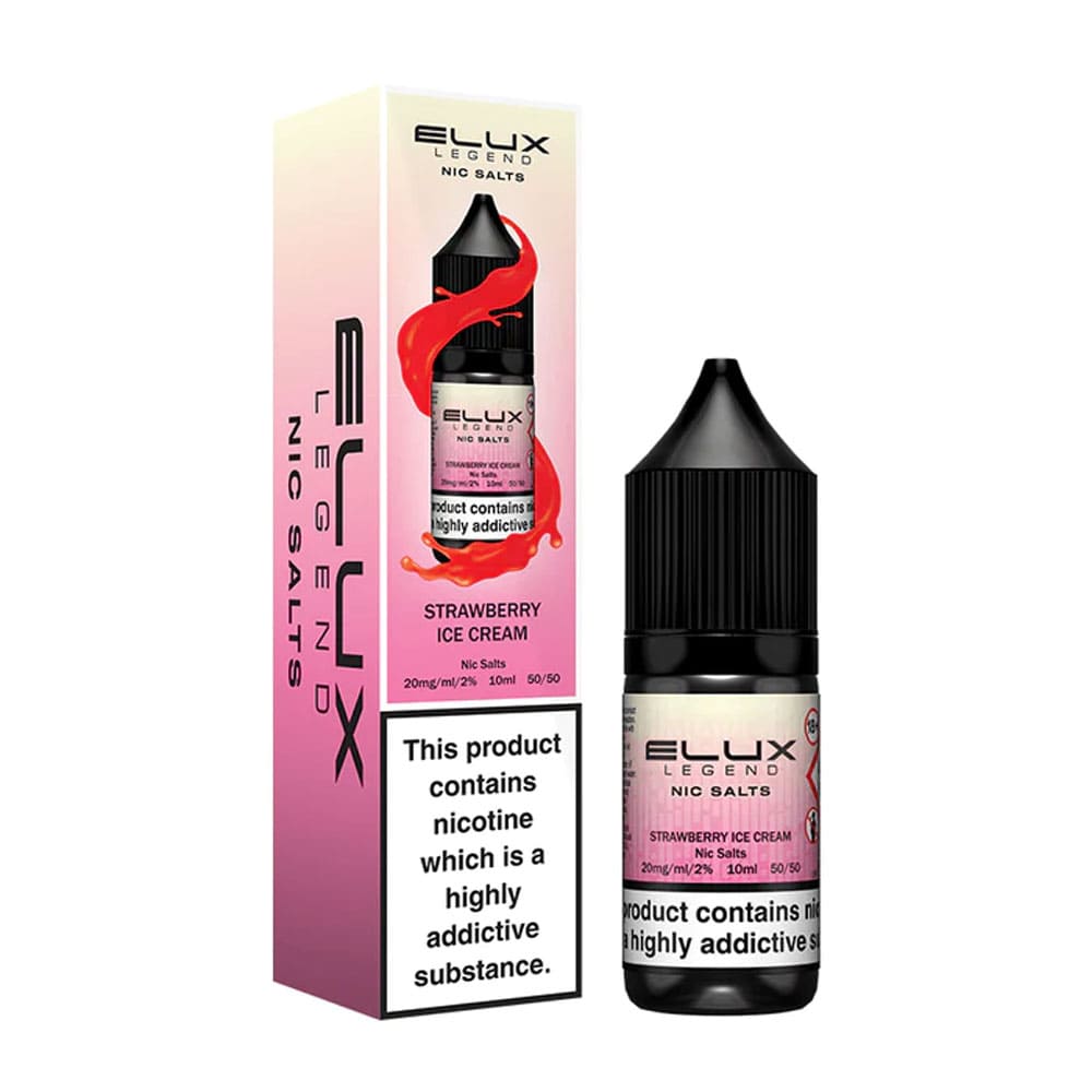 Elux Legend Nic Salt Strawberry Ice Cream