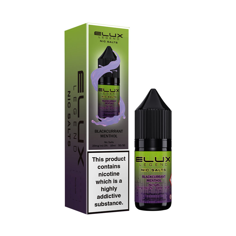 Elux Legend Nic Salt Blackcurrant Menthol