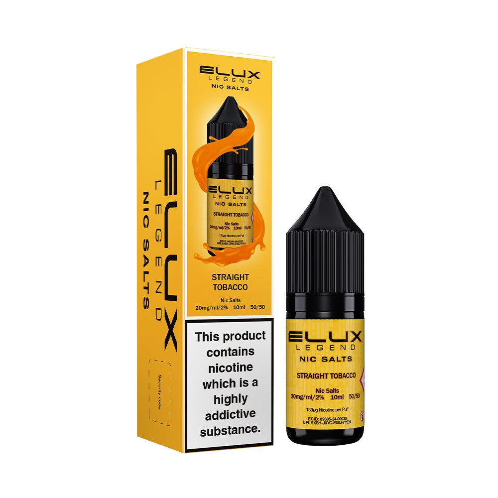 Elux Legend Nic Salt Straight Tobacco