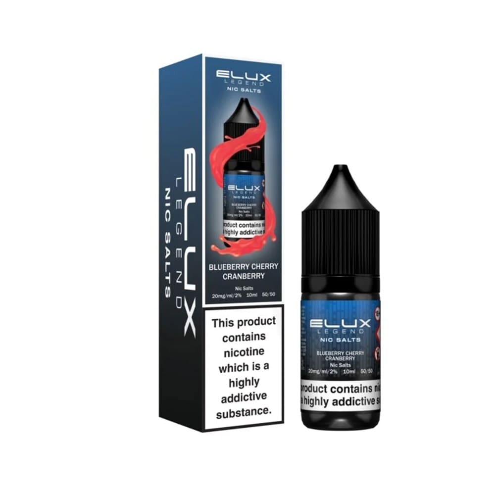 Elux Legend Nic Salt Blueberry Cherry Cranberry