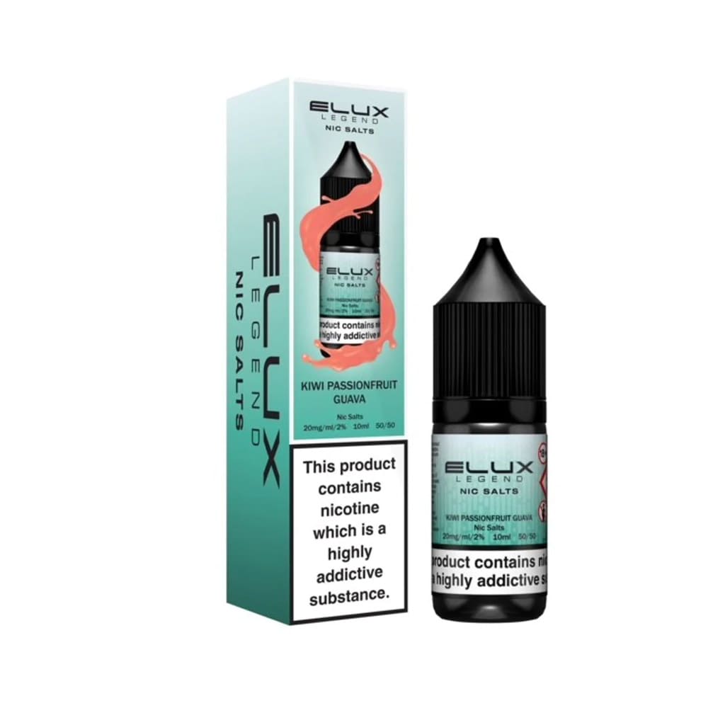 Elux Legend Nic Salt Kiwi Passionfruit Guava