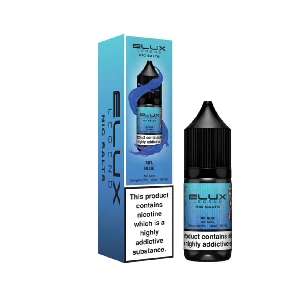 Elux Legend Nic Salt Mr Blue