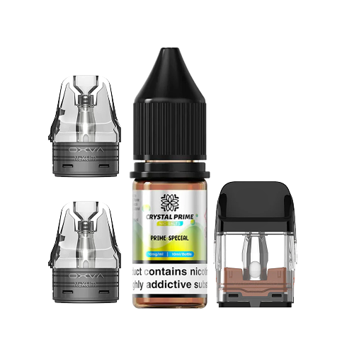 1 Crystal Prime Salt + Compatible Pods (Pack of 3)