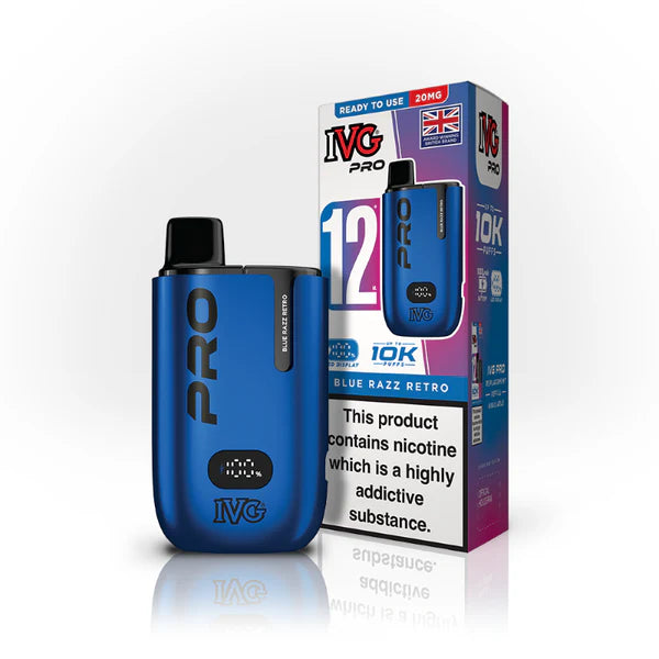 IVG Pro 12 Kit - Blue Razz Retro
