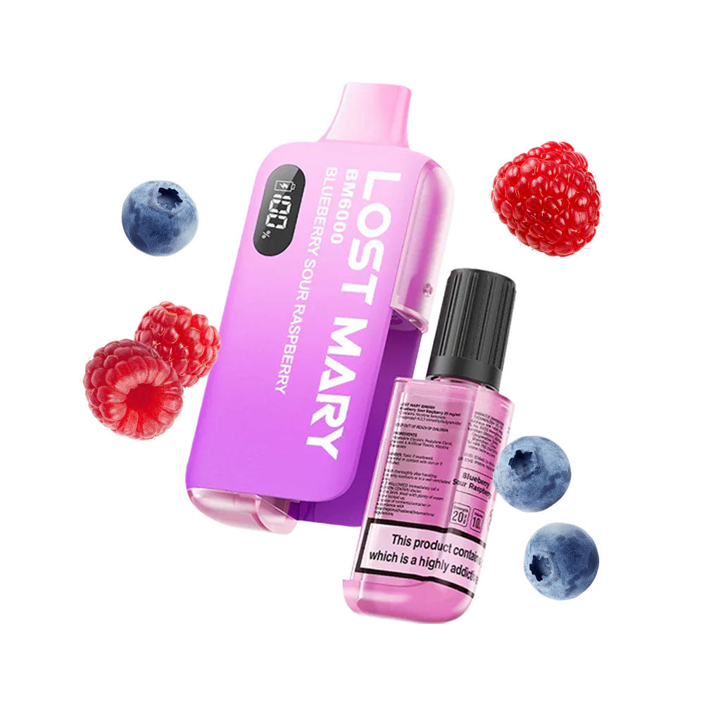 Lost Mary BM6000 Kit - Blueberry Sour Raspberry