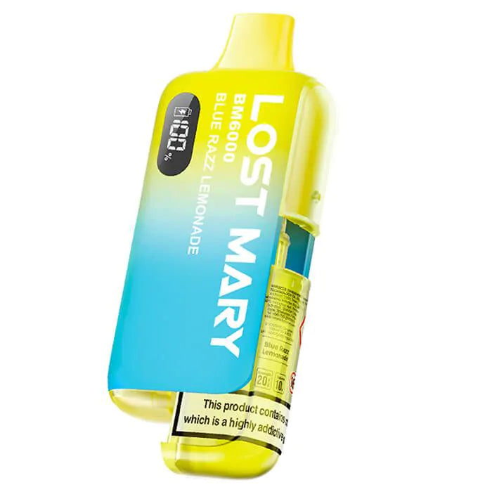 Lost Mary BM6000 Kit - Blue Razz Lemonade