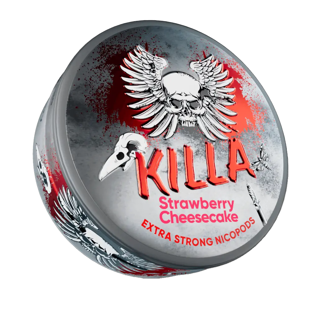 Killa Nicotine Pouches - Strawberry Cheesecake