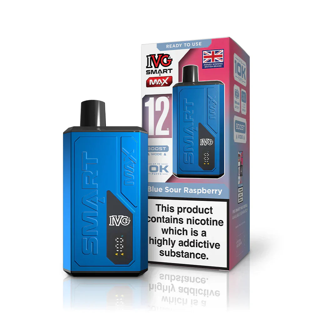 IVG Smart Max 10K Kit - Blue Sour Raspberry