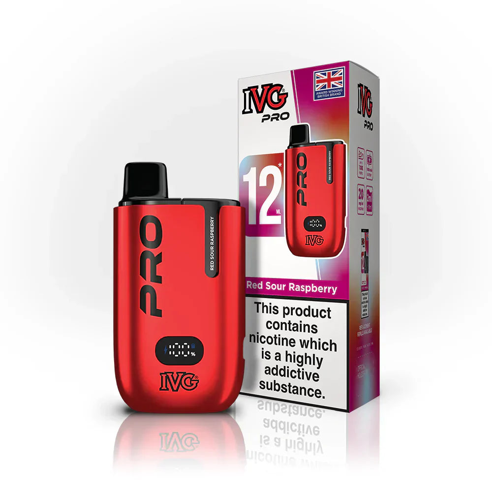 IVG Pro 12 Kit - Red Sour Raspberry