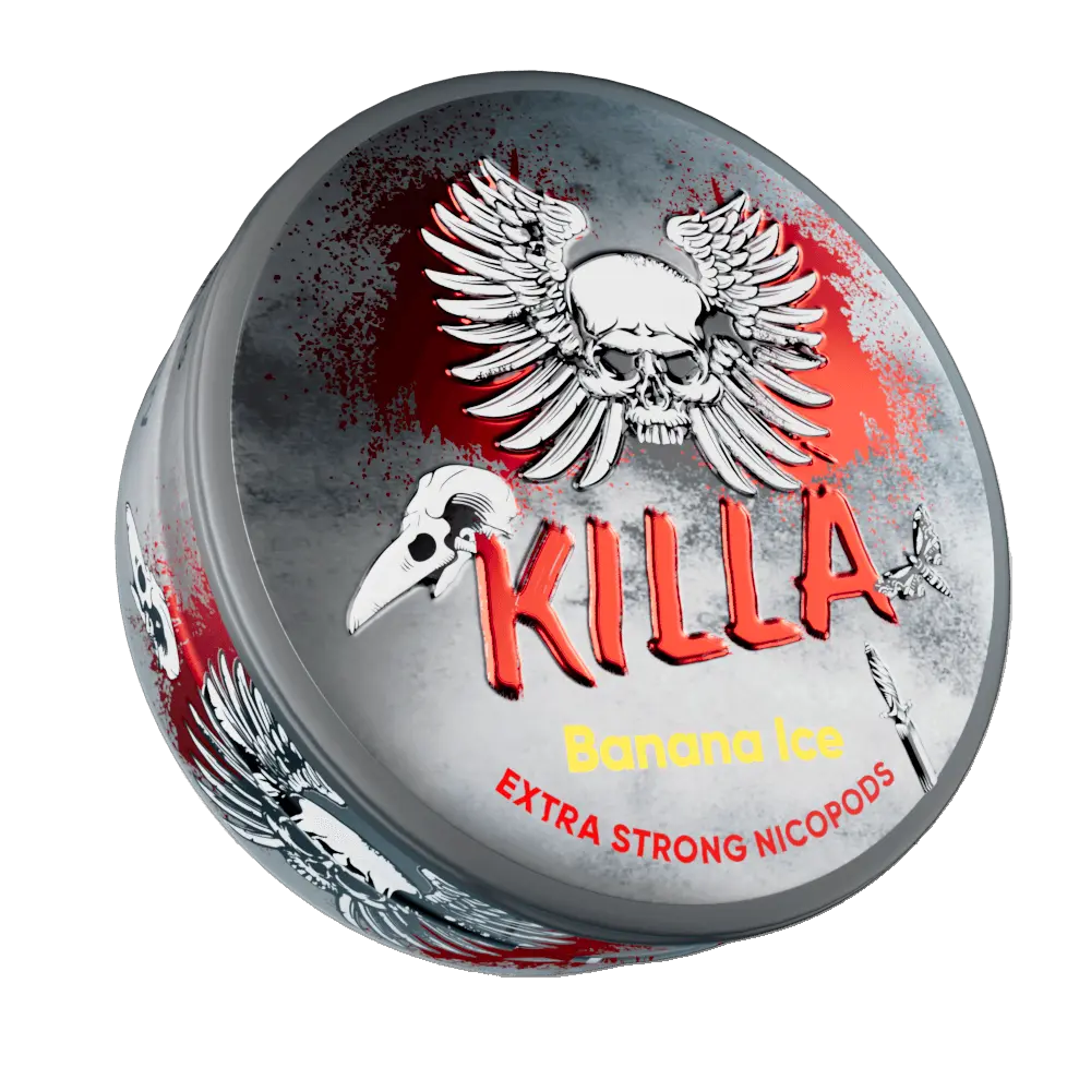 Killa Nicotine Pouches - Banana Ice