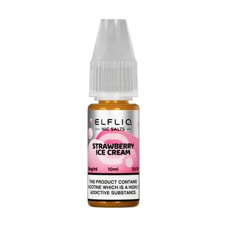 Elfliq Nic Salt Strawberry Ice Cream (Strawberry Snoow)
