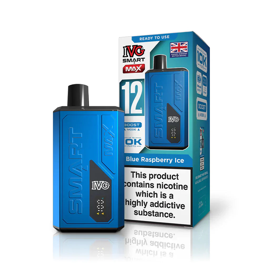 IVG Smart Max 10K Kit - Blue Raspberry Ice