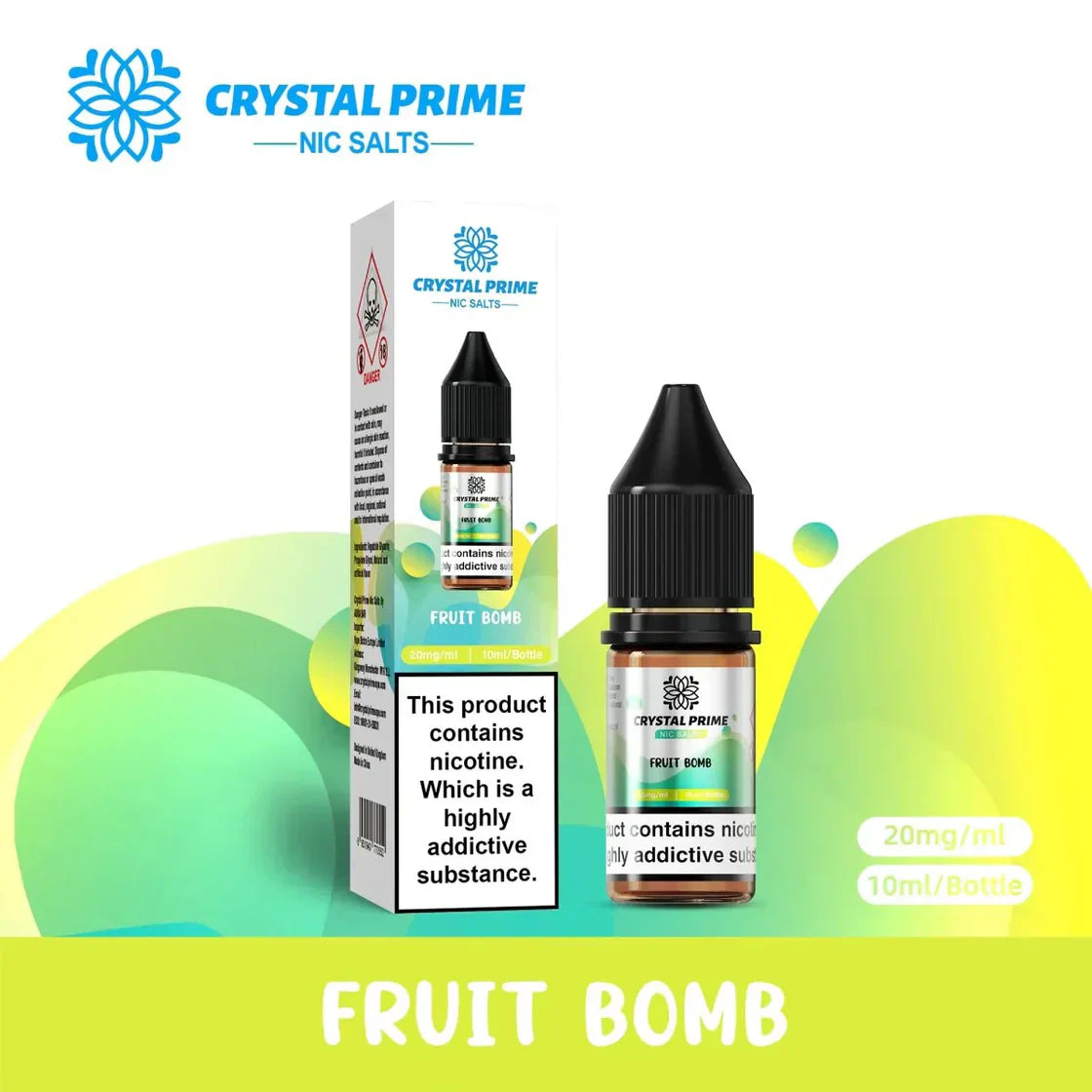 Crystal Prime Nic Salts Fruit Bomb