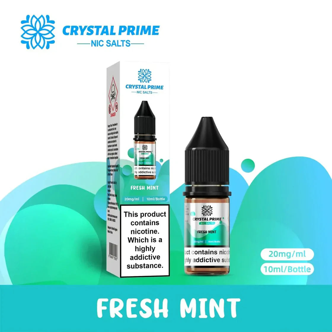 Crystal Prime Nic Salts Fresh Mint