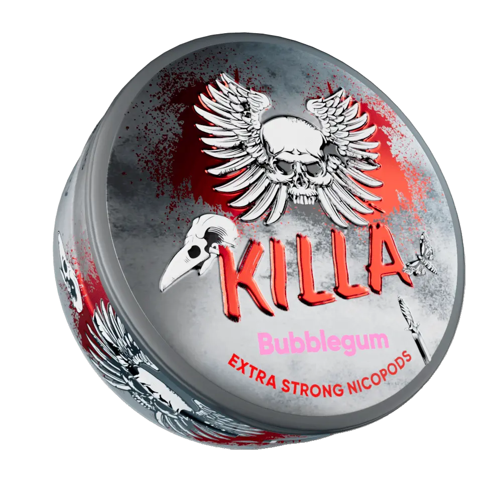 Killa Nicotine Pouches - Bubblegum