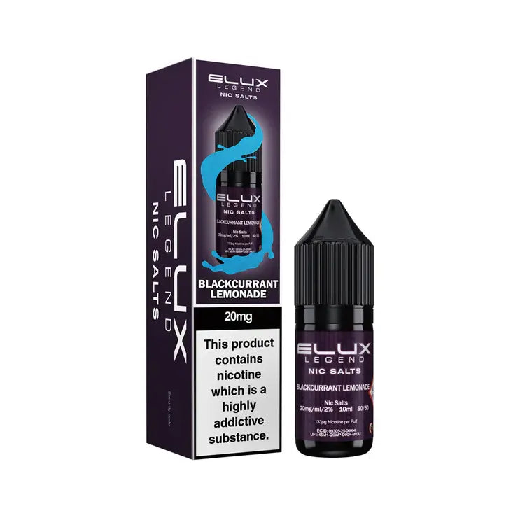 Elux Legend Nic Salts Blackcurrant Lemonade