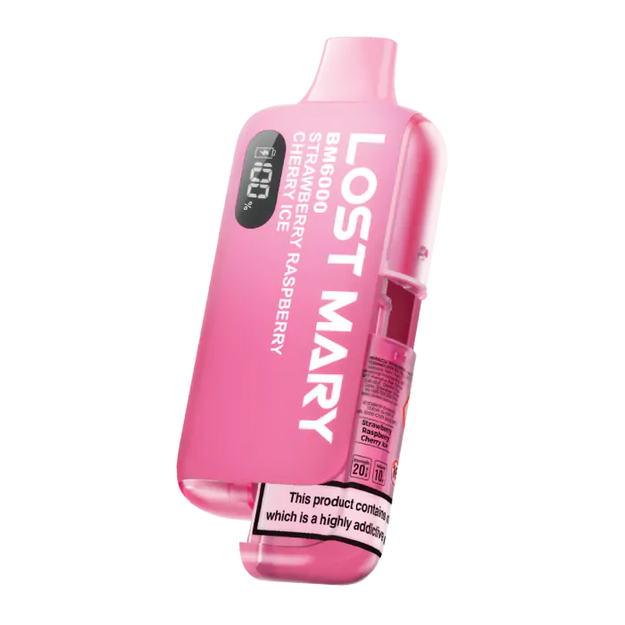 Lost Mary BM6000 Kit - Strawberry Raspberry Cherry Ice