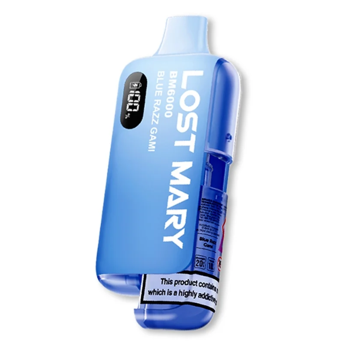 Lost Mary BM6000 Kit - Blue Razz Gami